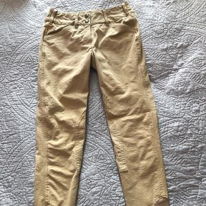 TuffRider tan knee patch breech. Size 24 NWOT